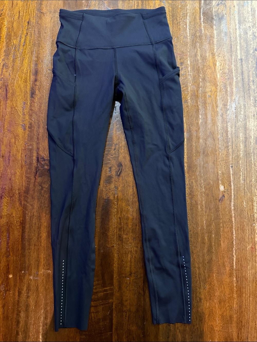 lululemon athletica High Rise Active Leggings with Side Pockets NEW WITHOUT TAGS